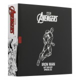 Tribe - Iron Man - Marvel - Gift Box - Chiavetta USB 16 GB - Car Charger - Auricolari - Cuffie On-Ear - Cavo Micro USB