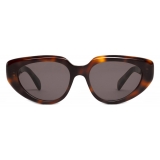 Céline - Cat Eye S286 Sunglasses in Acetate - Classic Havana - Sunglasses - Céline Eyewear
