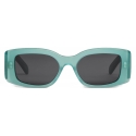 Céline - Occhiali da Sole Triomphe XL 01 in Acetato - Smeraldo - Occhiali da Sole - Céline Eyewear