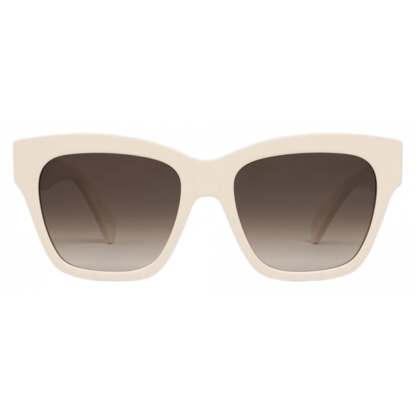 【国内発送】TRIOMPHE 09 SUNGLASSES IN ACETATE Céline - Triomphe 09 Sunglasses in Acetate - Ivory