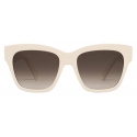 Céline - Triomphe 09 Sunglasses in Acetate - Ivory - Sunglasses - Céline Eyewear