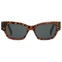 Céline - Monochroms 01 Sunglasses in Acetate - Leopard Havana - Sunglasses - Céline Eyewear