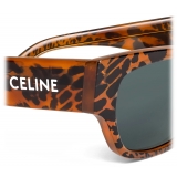 Céline - Monochroms 01 Sunglasses in Acetate - Leopard Havana - Sunglasses - Céline Eyewear