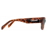 Céline - Monochroms 01 Sunglasses in Acetate - Leopard Havana - Sunglasses - Céline Eyewear