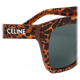 Céline - Occhiali da Sole Monochroms 03 in Acetato - Avana Leopardato - Occhiali da Sole - Céline Eyewear