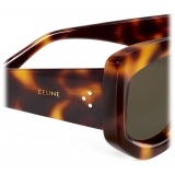 Céline - Occhiali da Sole Grafici S277 in Acetato - Avana Scuro Classico - Occhiali da Sole - Céline Eyewear