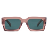 Céline - Occhiali da Sole Black Frame 53 in Acetato - Rosa Caramello Trasparente - Occhiali da Sole - Céline Eyewear