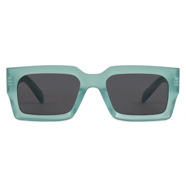 Céline - Black Frame 53 Sunglasses in Acetate - Emerald - Sunglasses - Céline Eyewear