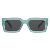 Céline - Black Frame 53 Sunglasses in Acetate - Emerald - Sunglasses - Céline Eyewear