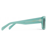 Céline - Black Frame 53 Sunglasses in Acetate - Emerald - Sunglasses - Céline Eyewear