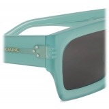 Céline - Black Frame 53 Sunglasses in Acetate - Emerald - Sunglasses - Céline Eyewear