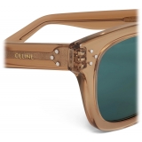 Céline - Black Frame 41 Sunglasses in Acetate - Transparent Honey - Sunglasses - Céline Eyewear