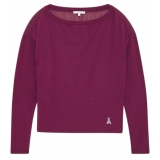 Patrizia Pepe - Lightweight Stretch Fabric Sweater - Magenta - Pullover - Made in Italy - Luxury Exclusive Collection