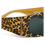 Céline - Monochroms 08 Sunglasses in Acetate - Leopard - Sunglasses - Céline Eyewear