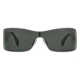Céline - Triomphe Metal Racer Sunglasses in Metal - Silver Smoke - Sunglasses - Céline Eyewear