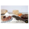 Nero di Calabria - Soppressata Piccante - Salumi Artigianali - Tradizione Calabra - 400 g