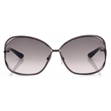 Tom Ford - Carla Sunglasses – Soft Square Sunglasses - Gunmetal - Sunglasses - Tom Ford Eyewear