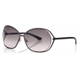 Tom Ford - Carla Sunglasses – Soft Square Sunglasses - Gunmetal - Sunglasses - Tom Ford Eyewear