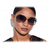 Tom Ford - Carla Sunglasses – Soft Square Sunglasses - Gunmetal - Sunglasses - Tom Ford Eyewear