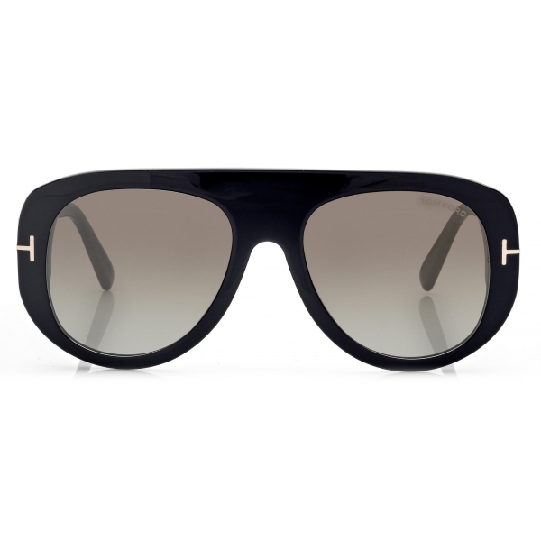 Tom Ford - Occhiali da Sole Cecil - Occhiali da Sole Pilota - Nero Oro - Occhiali da Sole - Tom Ford Eyewear