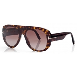 Tom Ford - Occhiali da Sole Cecil - Occhiali da Sole Pilota - Havana - Occhiali da Sole - Tom Ford Eyewear