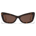 Dolce & Gabbana - Occhiale da Sole DG Crystal - Havana Oro - Dolce & Gabbana Eyewear