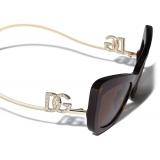 Dolce & Gabbana - Occhiale da Sole DG Crystal - Havana Oro - Dolce & Gabbana Eyewear