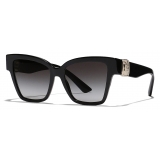 Dolce & Gabbana - DG Precious Sunglasses - Black - Dolce & Gabbana Eyewear