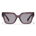 Dolce & Gabbana - Occhiale da Sole DG Sharped - Viola Trasparente - Dolce & Gabbana Eyewear