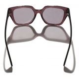 Dolce & Gabbana - Occhiale da Sole DG Sharped - Viola Trasparente - Dolce & Gabbana Eyewear