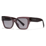 Dolce & Gabbana - Occhiale da Sole DG Sharped - Viola Trasparente - Dolce & Gabbana Eyewear