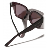 Dolce & Gabbana - Occhiale da Sole DG Sharped - Viola Trasparente - Dolce & Gabbana Eyewear