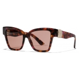 Dolce & Gabbana - DG Precious Sunglasses - Havana Pink Pearl - Dolce & Gabbana Eyewear