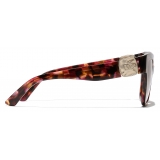 Dolce & Gabbana - DG Precious Sunglasses - Havana Pink Pearl - Dolce & Gabbana Eyewear