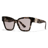 Dolce & Gabbana - Occhiale da Sole DG Precious - Havana Perla Marrone - Dolce & Gabbana Eyewear