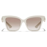 Dolce & Gabbana - DG Precious Sunglasses - Cream - Dolce & Gabbana Eyewear