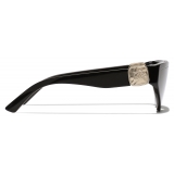 Dolce & Gabbana - DG Precious Sunglasses - Black - Dolce & Gabbana Eyewear