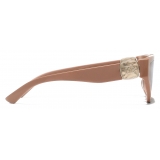 Dolce & Gabbana - DG Precious Sunglasses - Camel - Dolce & Gabbana Eyewear