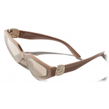 Dolce & Gabbana - DG Precious Sunglasses - Camel - Dolce & Gabbana Eyewear