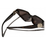 Dolce & Gabbana - DG Precious Sunglasses - Havana - Dolce & Gabbana Eyewear