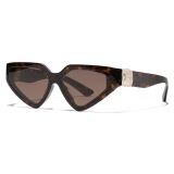 Dolce & Gabbana - DG Precious Sunglasses - Havana - Dolce & Gabbana Eyewear