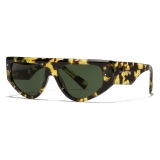 Dolce & Gabbana - DG Sharped Sunglasses - Yellow Havana Green - Dolce & Gabbana Eyewear