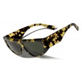 Dolce & Gabbana - DG Sharped Sunglasses - Yellow Havana Green - Dolce & Gabbana Eyewear