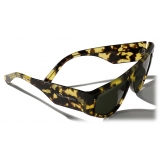 Dolce & Gabbana - DG Sharped Sunglasses - Yellow Havana Green - Dolce & Gabbana Eyewear