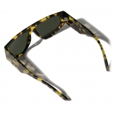 Dolce & Gabbana - DG Sharped Sunglasses - Yellow Havana Green - Dolce & Gabbana Eyewear