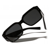 Dolce & Gabbana - DG Sharped Sunglasses - Black - Dolce & Gabbana Eyewear