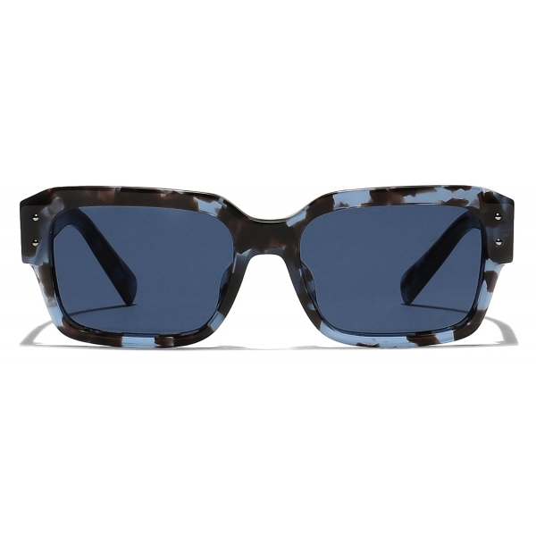 Dolce & Gabbana - DG Sharped Sunglasses - Havana Blue - Dolce & Gabbana Eyewear