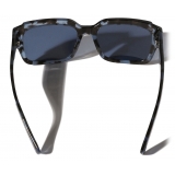 Dolce & Gabbana - DG Sharped Sunglasses - Havana Blue - Dolce & Gabbana Eyewear