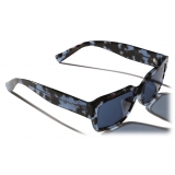 Dolce & Gabbana - DG Sharped Sunglasses - Havana Blue - Dolce & Gabbana Eyewear