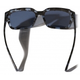 Dolce & Gabbana - DG Sharped Sunglasses - Havana Blue - Dolce & Gabbana Eyewear